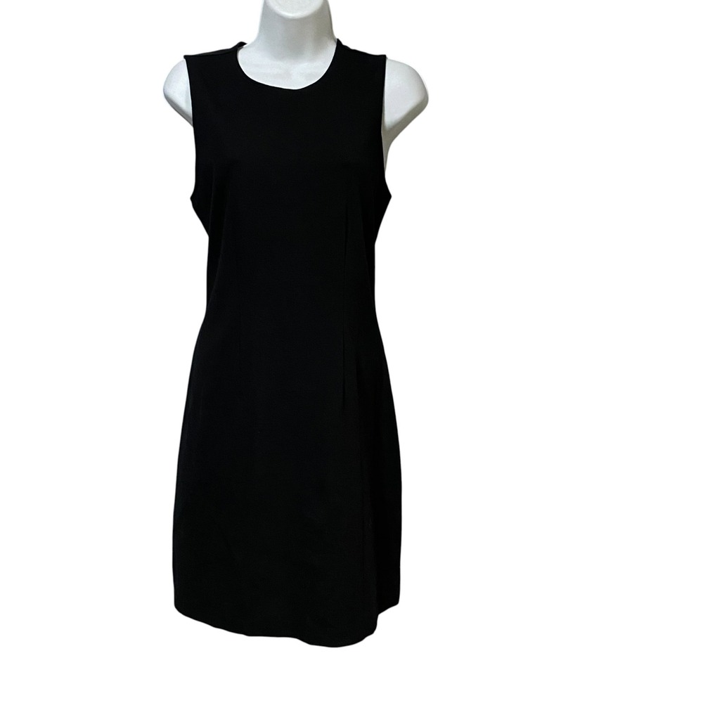 41 Hawthorn Womens Black Organic Cotton Blend Sleeveless Shift Dress WGK10246 M